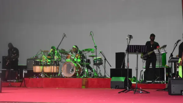 Illustration d’un orchestre au Palais des congrès de Cotonou